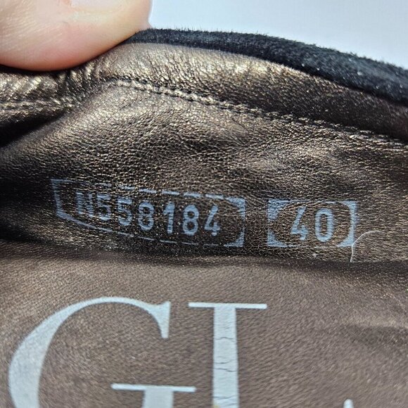 AGL Monika Cap Toe Ballet Flats Shoes Leopard Print Women’s Size 10 Calf Hair - Picture 10 of 13